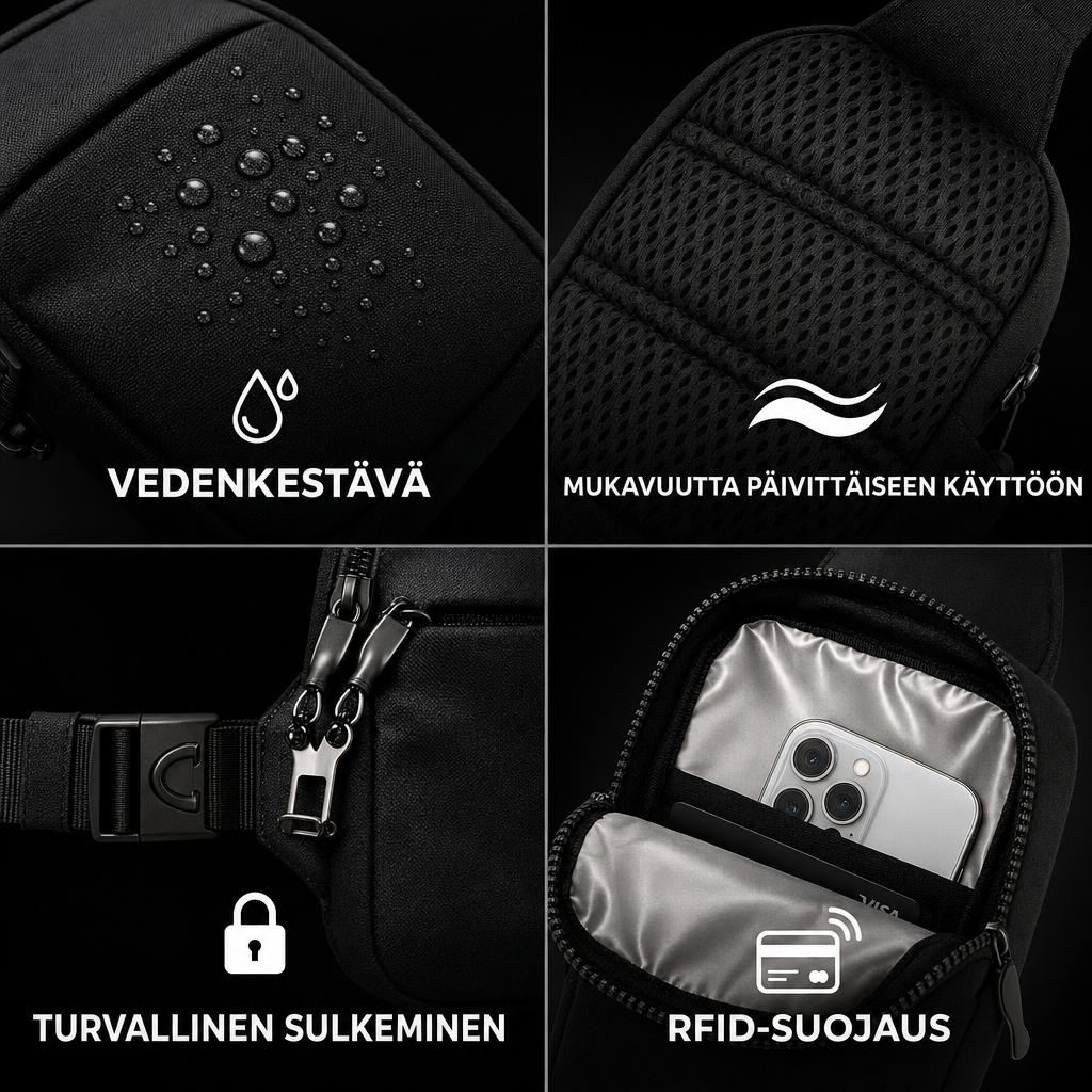 NordGuard Travel Bag — Matkusta huoletta Euroopassa